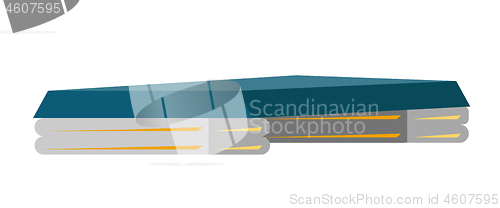 Image of Step platform for aerobics vector illustration.