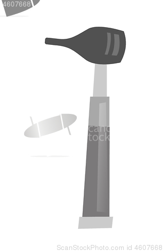 Image of Otoscope vector cartoon illustration.