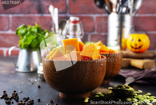 Image of raw pumpkin