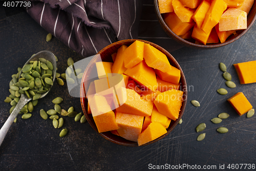 Image of raw pumpkin