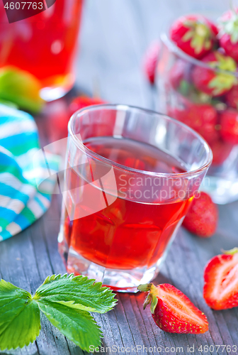 Image of strawberry drink