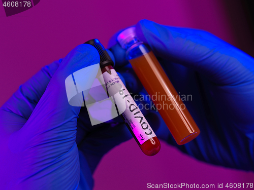 Image of coronavirus medicine