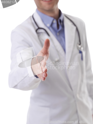 Image of doctor handshake