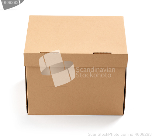 Image of closed cardboard box