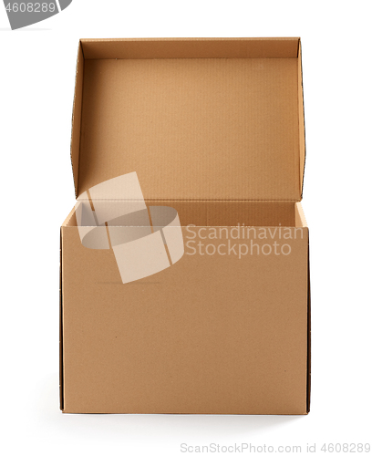 Image of opened cardboard box