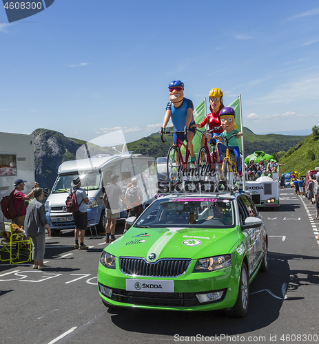 Image of The Family Skoda - Tour de France 2016