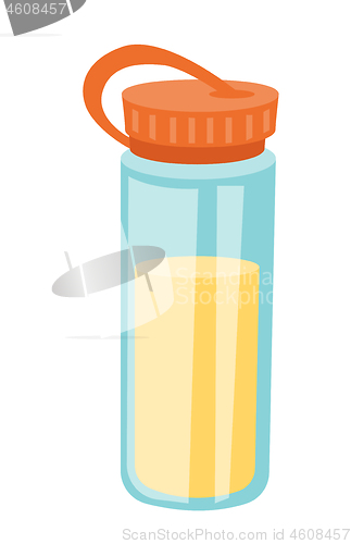 Image of Protein shaker vector cartoon illustration.