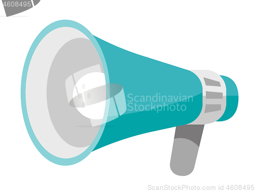 Image of Loudspeaker vector cartoon illustration.