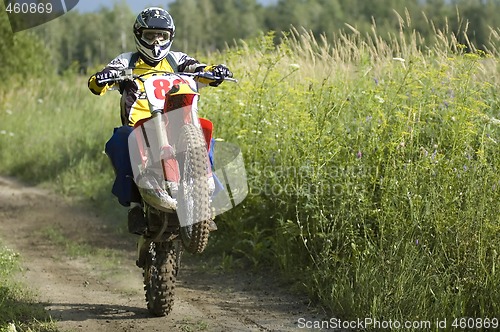 Image of Motocross rider