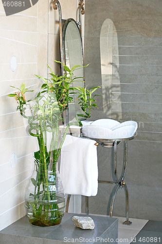 Image of Bamboo bathroom