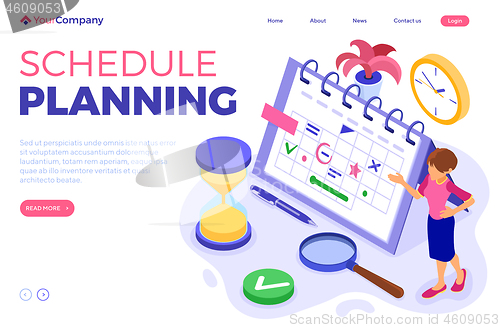 Image of Planning schedule time management