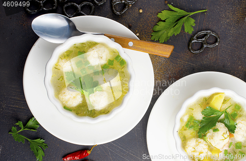 Image of fresh soup