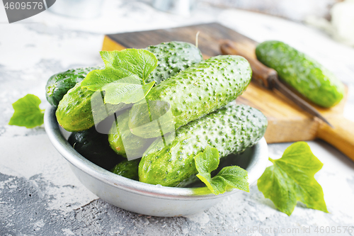 Image of cucumbers