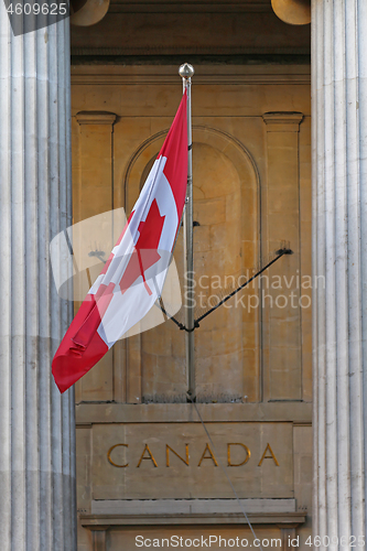 Image of Canada Flag Sign