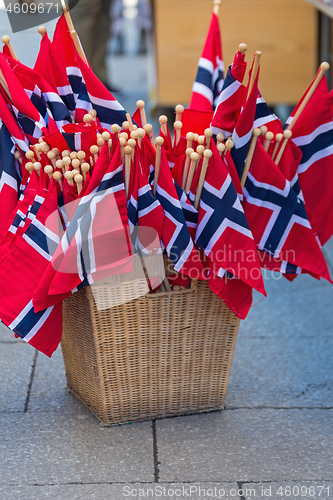 Image of Norway Flags Basket