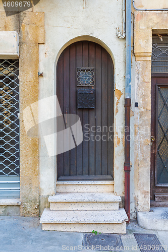 Image of Wooden Arch Door