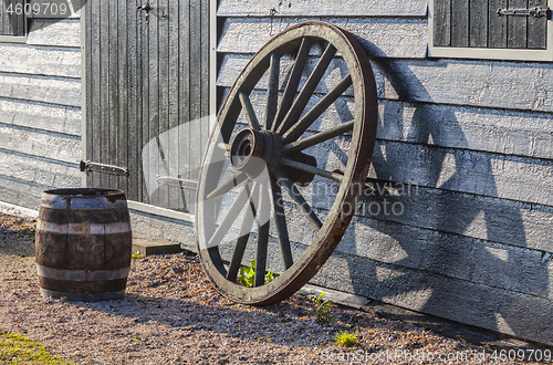 Image of Rusty Old Wheel