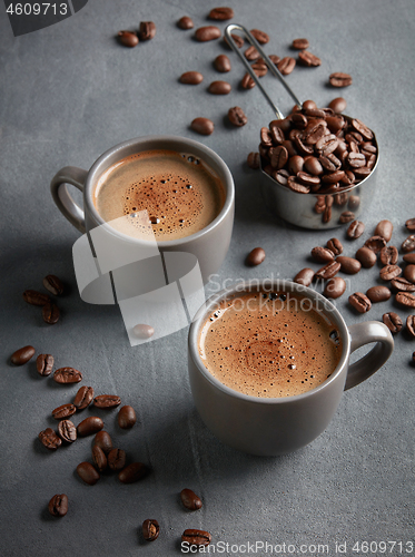 Image of two cups of coffee