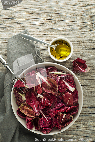 Image of Red lettuce radicchio