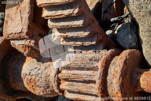 Image of Old Rusty Cogwheels