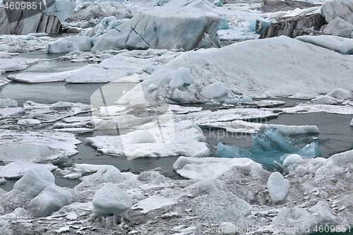 Image of Glacial lake in Iceland