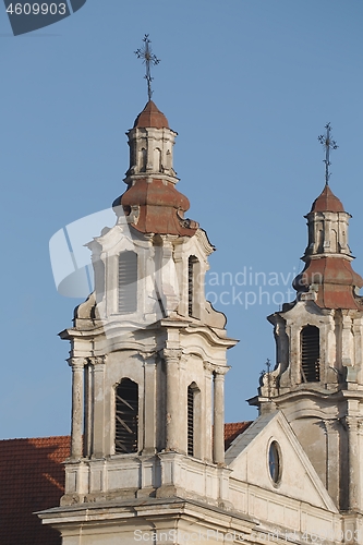 Image of Vilnius cathedral detailk