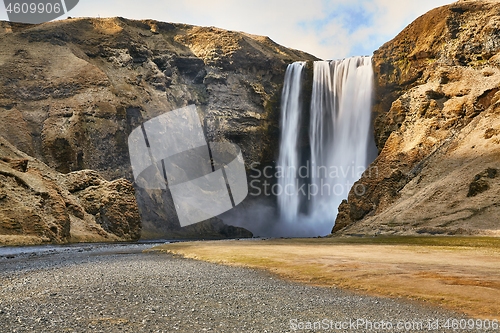 Image of Waterfall in Iceland