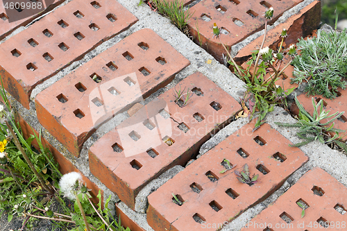 Image of orange bricks