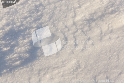 Image of Snow drifts in winter