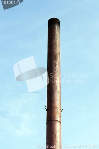 Image of Black metal chimney