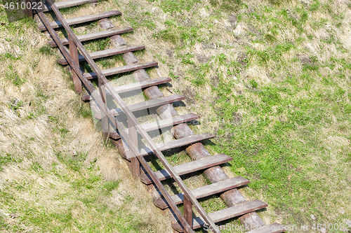 Image of Wooden ladder