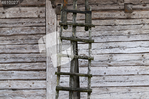 Image of old wooden staircase