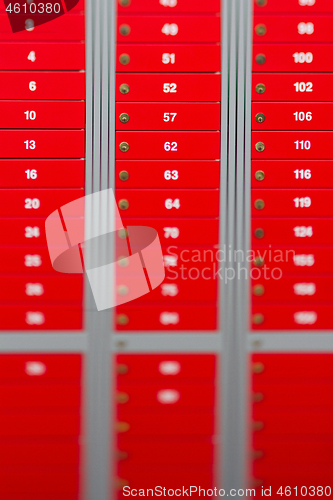 Image of Red numbers