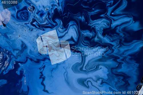Image of Blue painting abstract