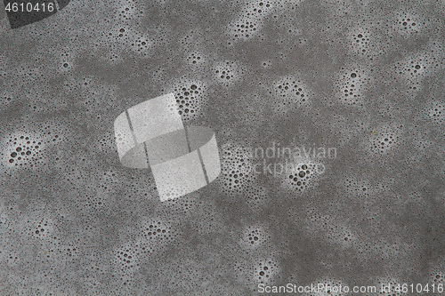 Image of Detail of a water surface with bubbles