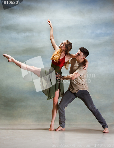 Image of Two people dancing