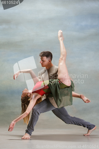 Image of Two people dancing