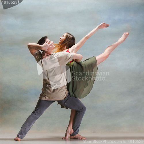 Image of Two people dancing