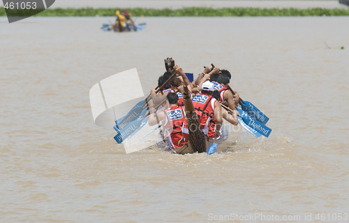 Image of Swan Boat competing in Thailand
