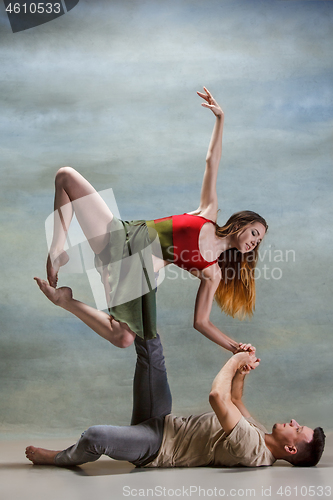 Image of Two people dancing