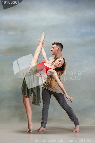 Image of Two people dancing