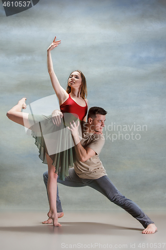 Image of Two people dancing