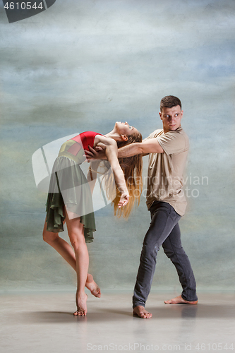 Image of Two people dancing