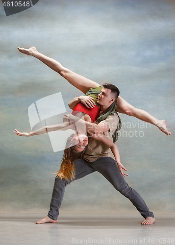 Image of Two people dancing