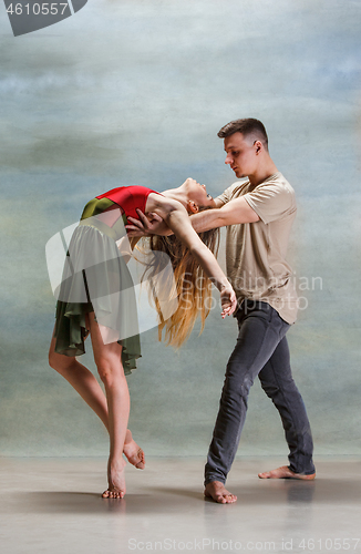 Image of Two people dancing