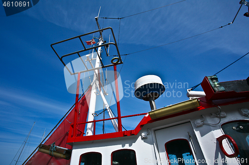 Image of Fishing Boats on the coast in Denmark