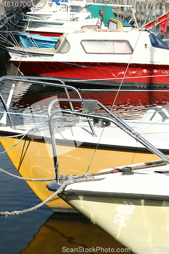 Image of Boats on the coast in Denmark