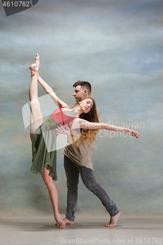 Image of Two people dancing