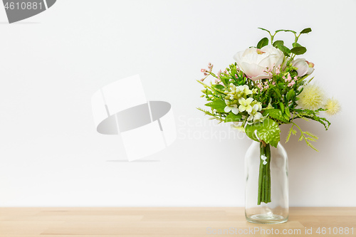 Image of bunch of artificial flowers