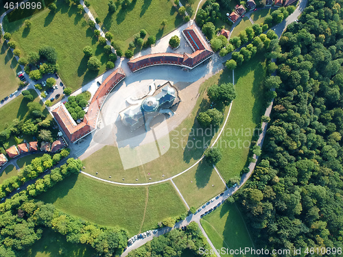 Image of the famous castle Solitude at Stuttgart Germany